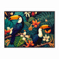 Jungle Toucan Velvet Canvas