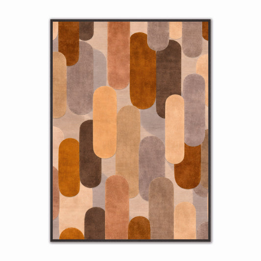 Abstract Retro Dream 1 Velvet Canvas Art