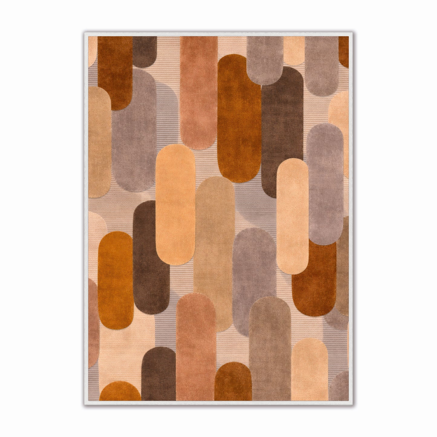 Abstract Retro Dream 1 Velvet Canvas Art