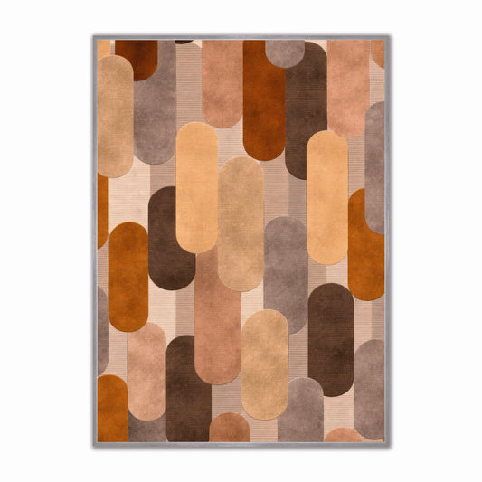 Abstract Retro Dream 2 Velvet Canvas Art