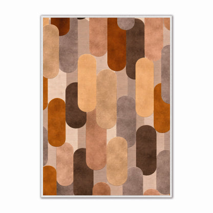 Abstract Retro Dream 2 Velvet Canvas Art