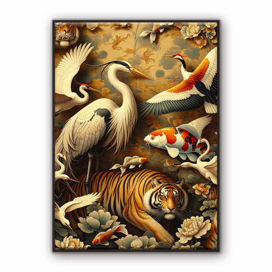 Orient 3 Velvet Canvas