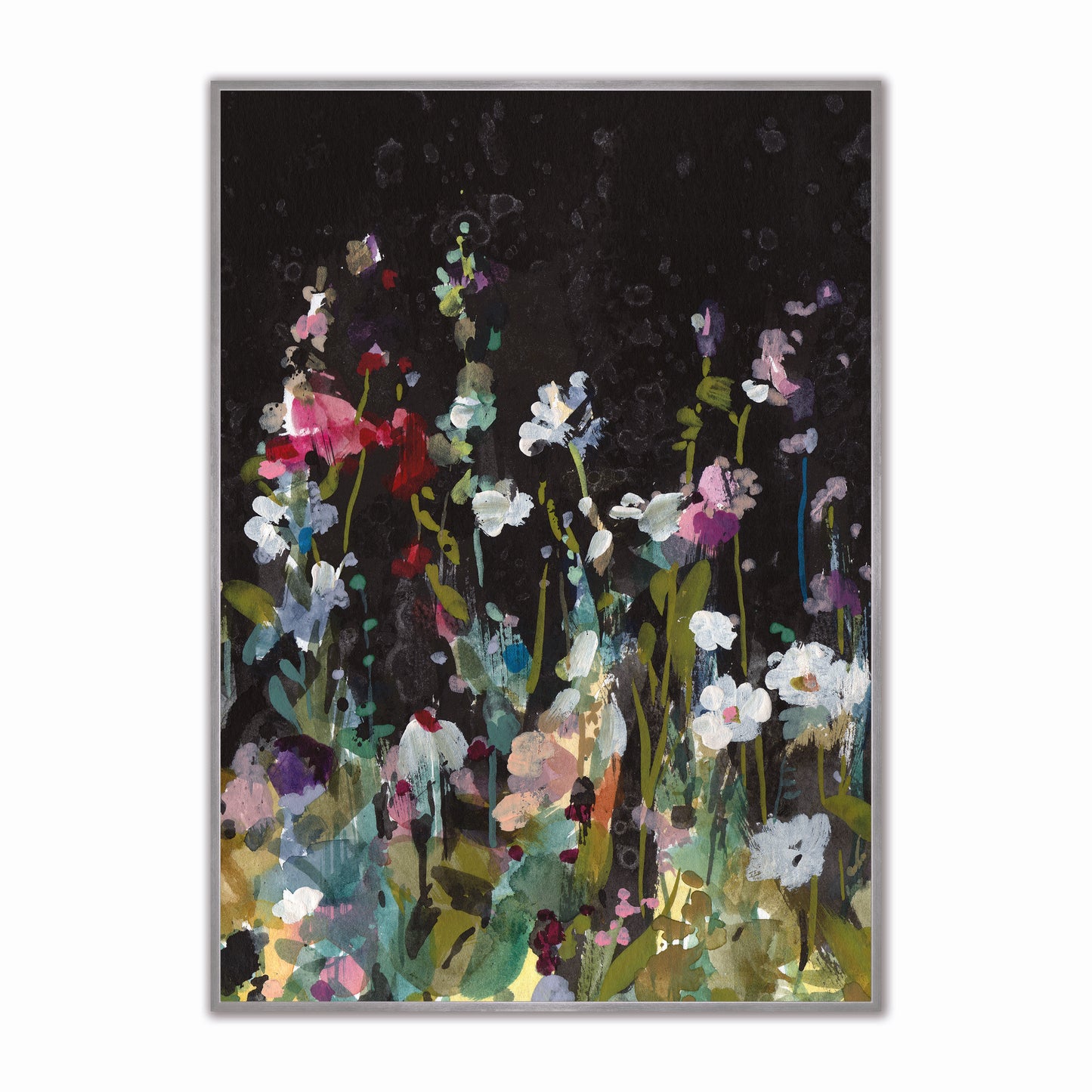 Rustic Dark Garden 2 Velvet Canvas Art