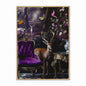 Stately Stag Velvet Canvas