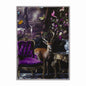 Stately Stag Velvet Canvas