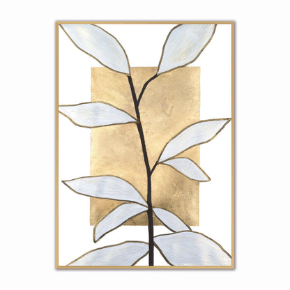 Abstract Vernation Vase 3 Velvet Canvas Art