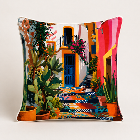 Mexican Dreams Velvet Cushion - 60 x 60